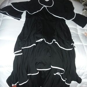 Black and White Dress